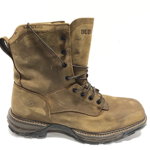 Durango Men’s Maverick XP Brown Waterproof Work Boots Size 10.5 D
